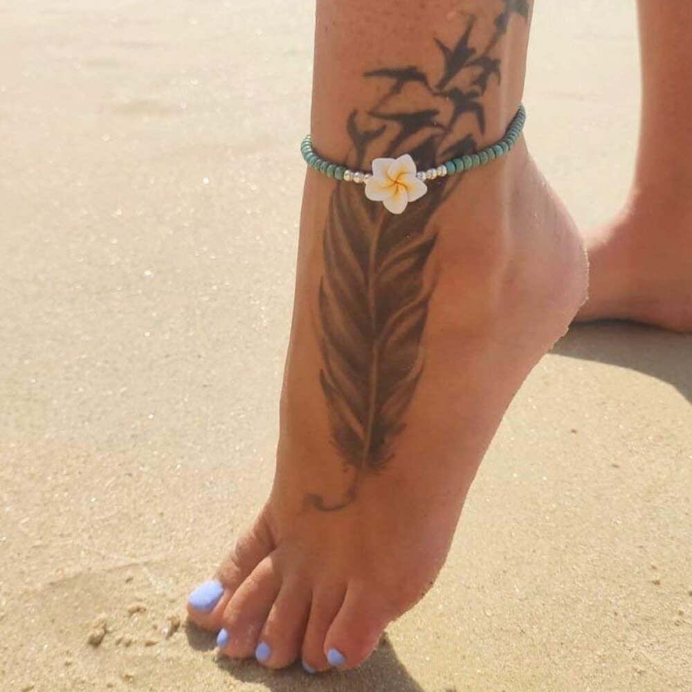 Boho Beaded Anklet for Women and Teen Girls, Unique Bohemian Handmade by Tribes